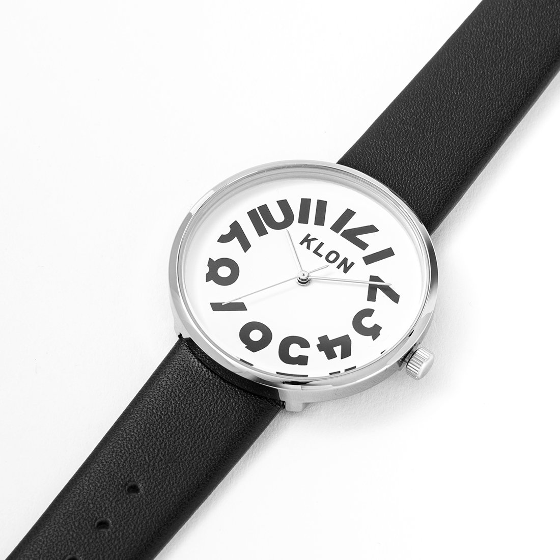 KLON HIDE TIME [38/W-FACE/B-BELT] カジュアル 腕時計