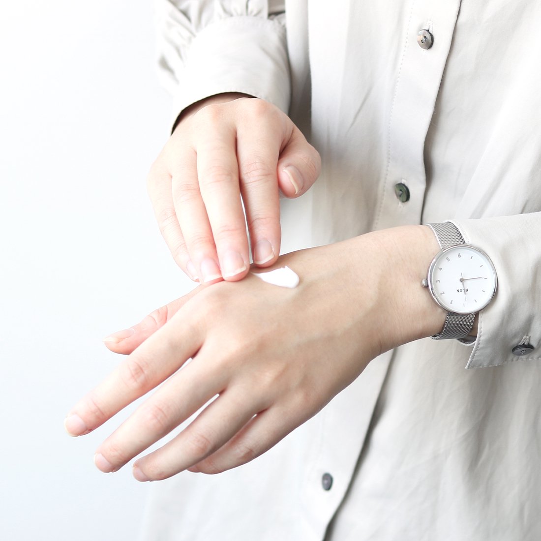 KLON HAND CREAM - L - [liberty floral] カジュアル 腕時計