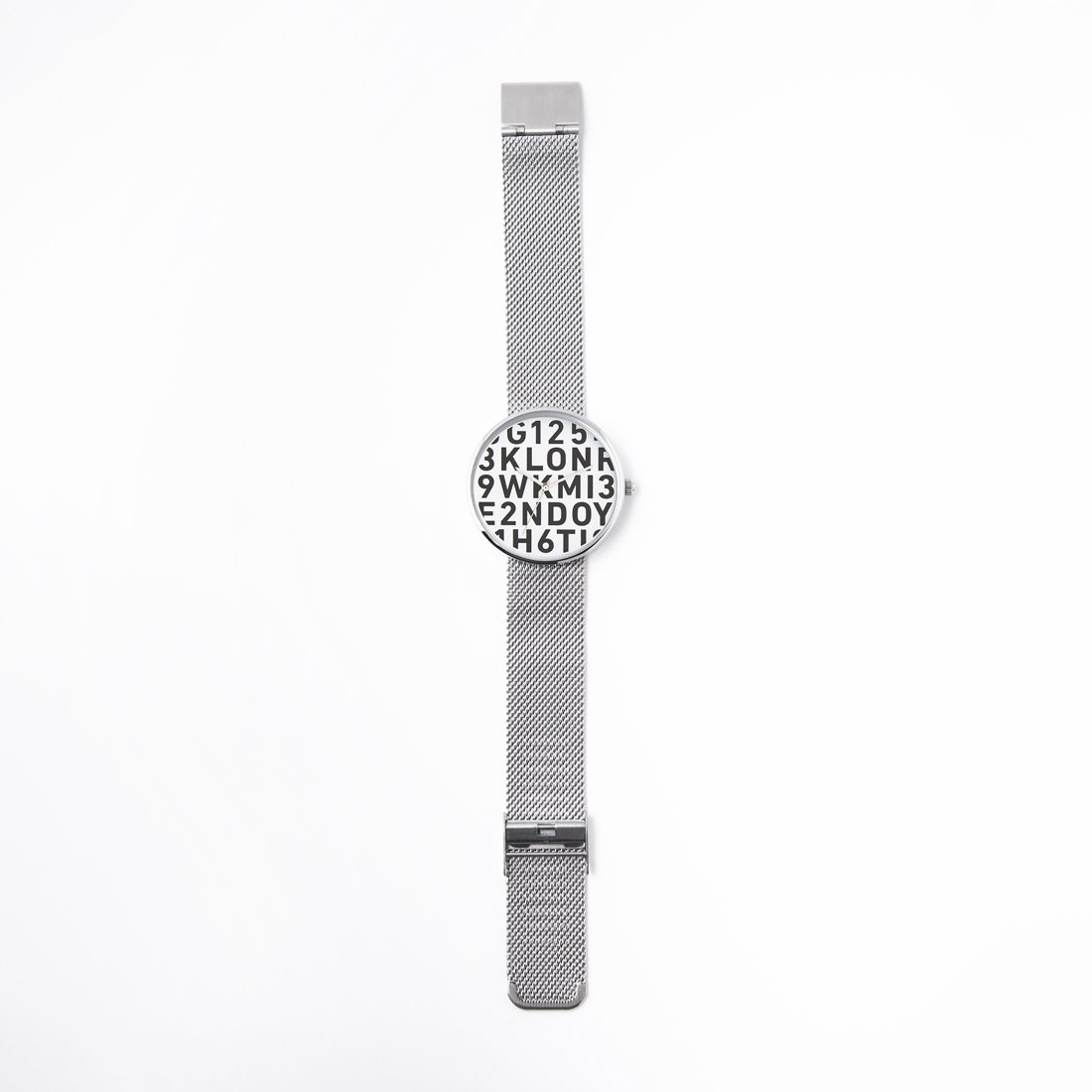 KLON SERIAL NUMBER L -SILVER MESH- 40mm カジュアル 腕時計