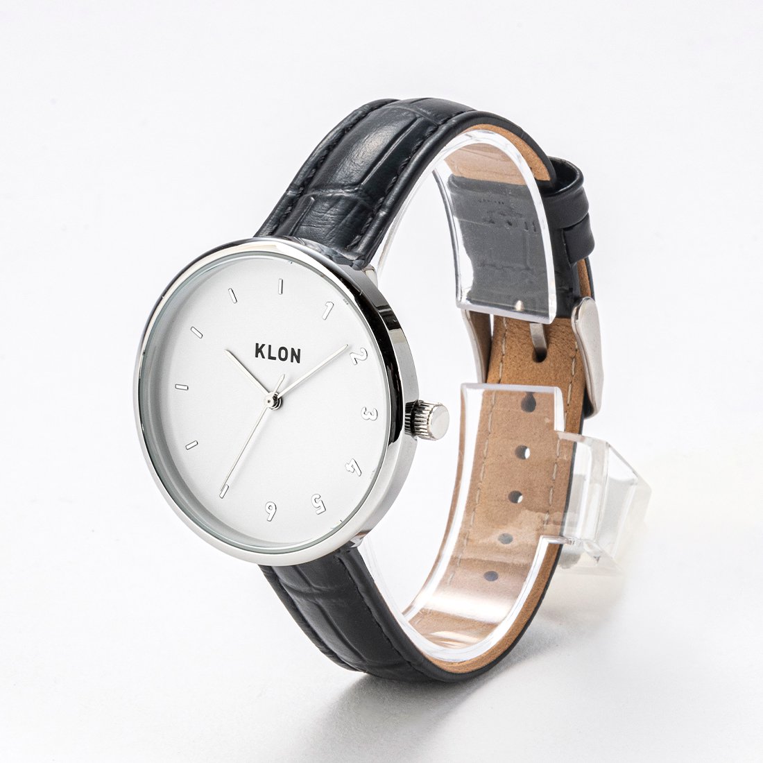 KLON CONNECTION ELFIN -CROCO- 38mm カジュアル 腕時計