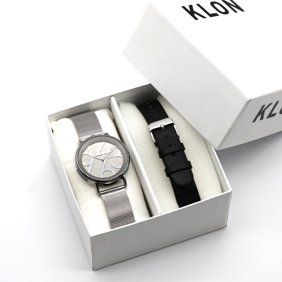 KLON SLIM SOLAR STYLE QUARTER TIME 2ND -STRAP SET- 38mm