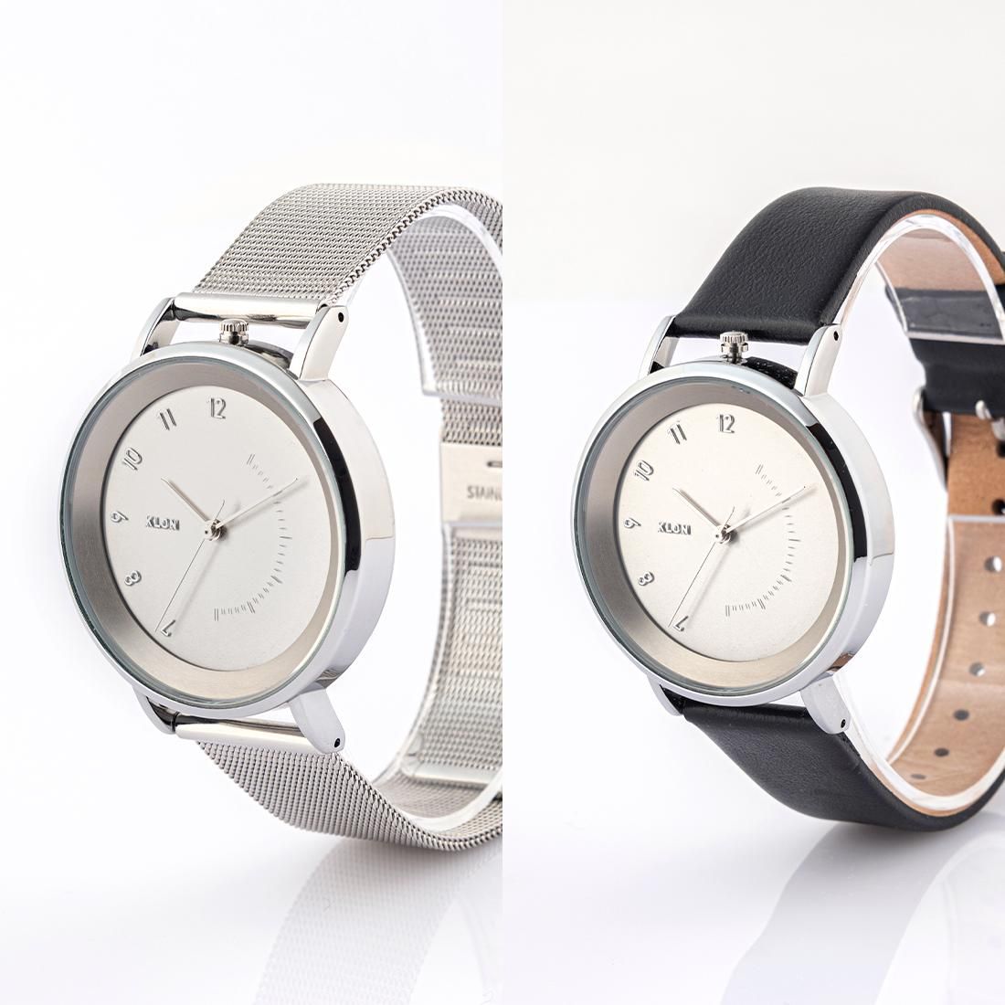 KLON SLIM SOLAR STYLE CONNECTION LATTER -STRAP SET- 38mm カジュアル 腕時計