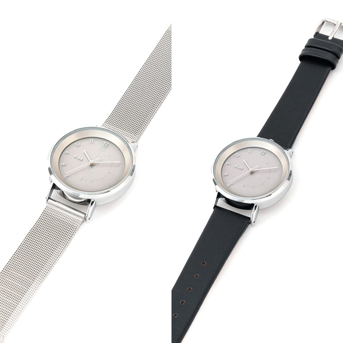 KLON SLIM SOLAR STYLE CONNECTION LATTER -STRAP SET- 38mm カジュアル 腕時計