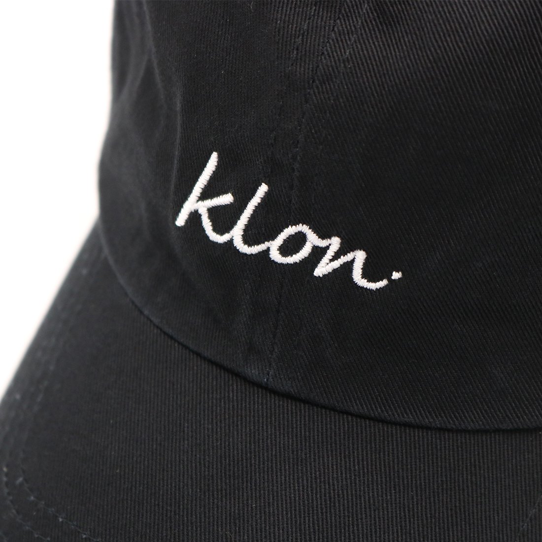 KLON DRAWING LOGO CAP BLACK カジュアル 腕時計