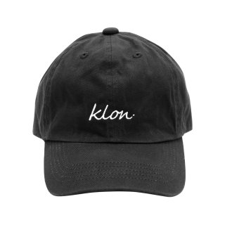 KLON DRAWING LOGO CAP BLACK
