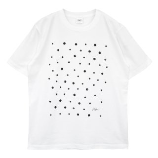 KLON GRAPHIC.T series [rough dots] WHITE