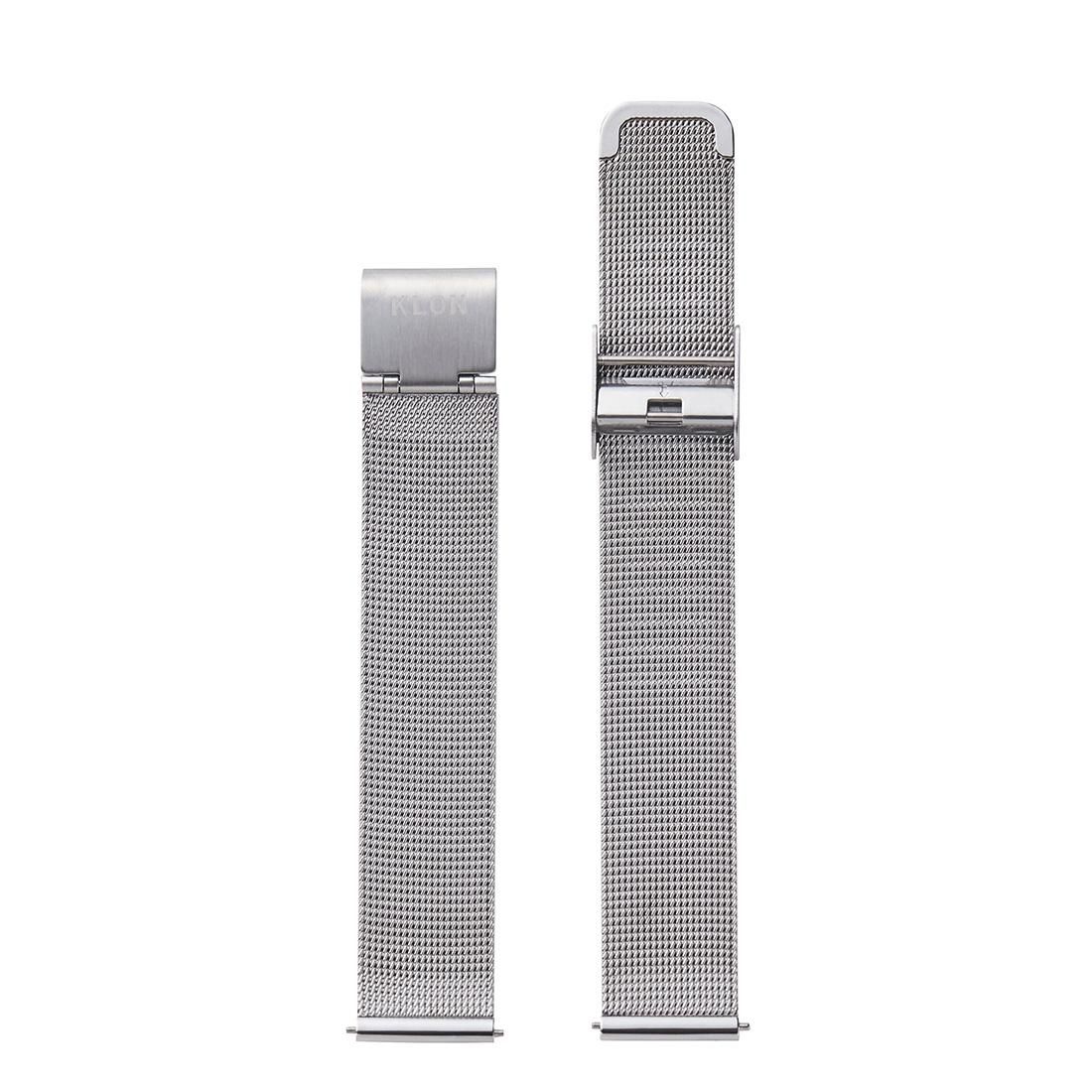 KLON WATCH REPLACEMENT STRAP -SILVER MESH- 16mm