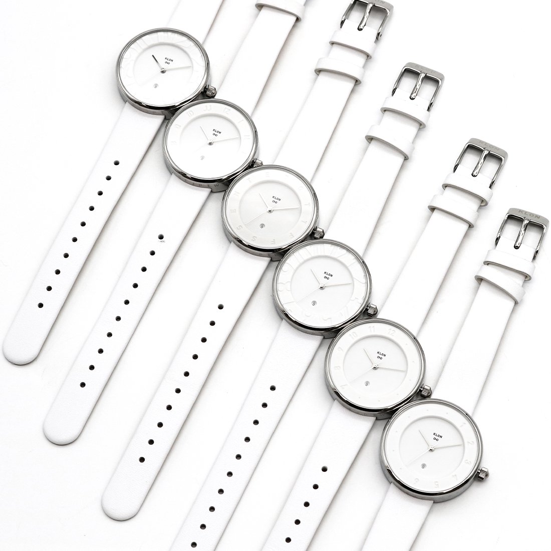 KLON INFINITY STAIR series -LATTER- [36/W-FACE/W-BELT] カジュアル 腕時計