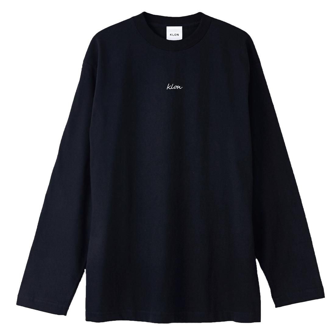 KLON STYLE OFF LONG T DRAWING LOGO BLACK