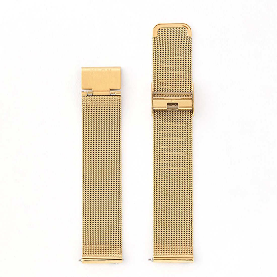 KLON WATCH REPLACEMENT STRAP -GOLD MESH- 18mm