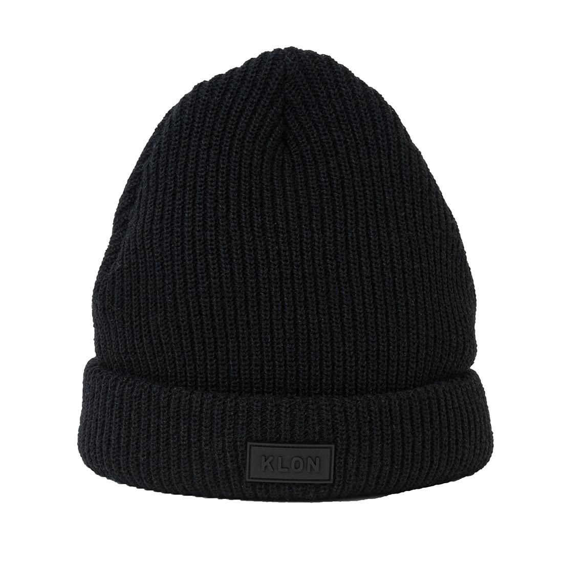 KLON BLACK TAG KNIT CAP