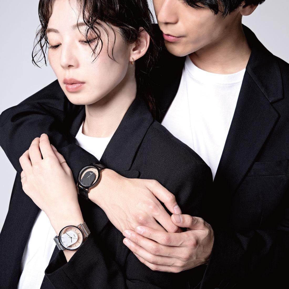 KLON INVISIBLE RELATION BLACK EDITION 40mm カジュアル 腕時計