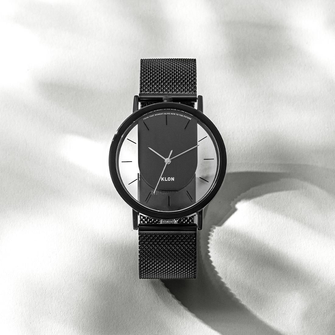 KLON INVISIBLE RELATION BLACK EDITION 40mm カジュアル 腕時計