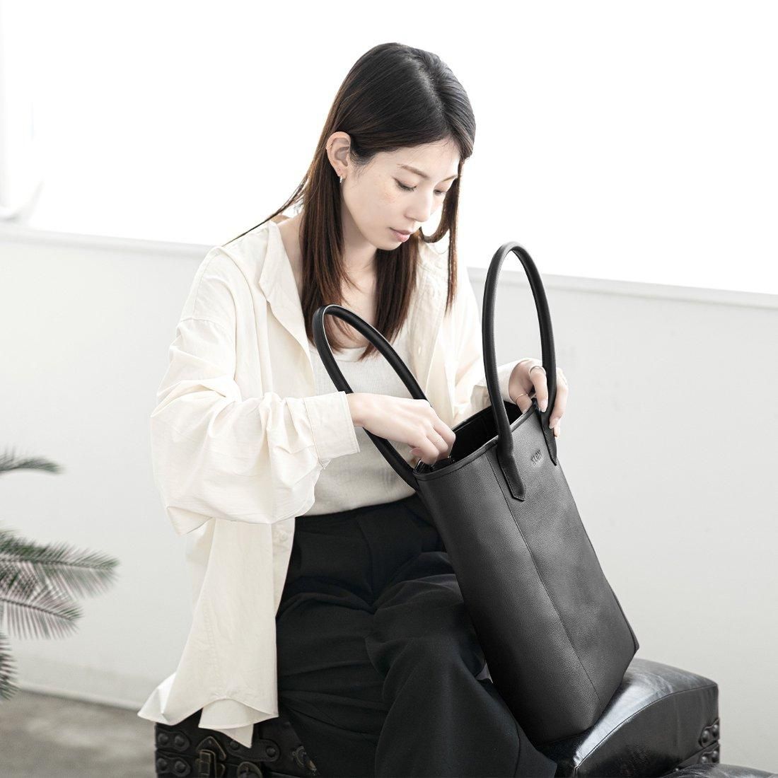 KLON STORAGE PORTRAIT TOTE BAG -VNM- LEATHER カジュアル 腕時計