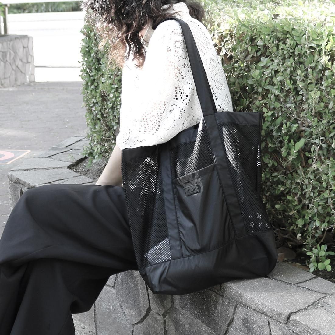 KLON MESH TOTE BAG BLACK カジュアル 腕時計
