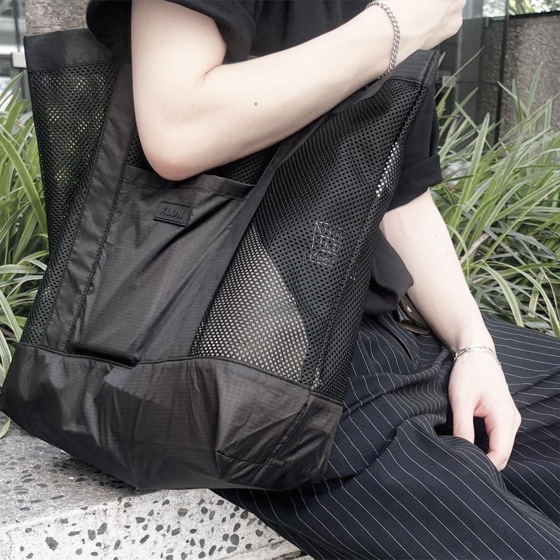 KLON MESH TOTE BAG BLACK カジュアル 腕時計