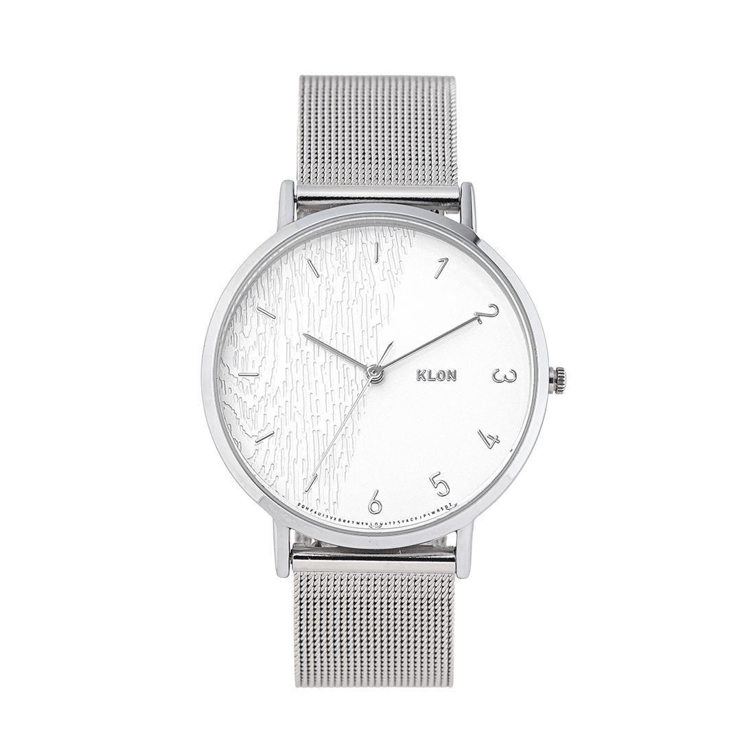 KLON CONNECTION HALFGRAIN FIRST -SILVER MESH- 38mm