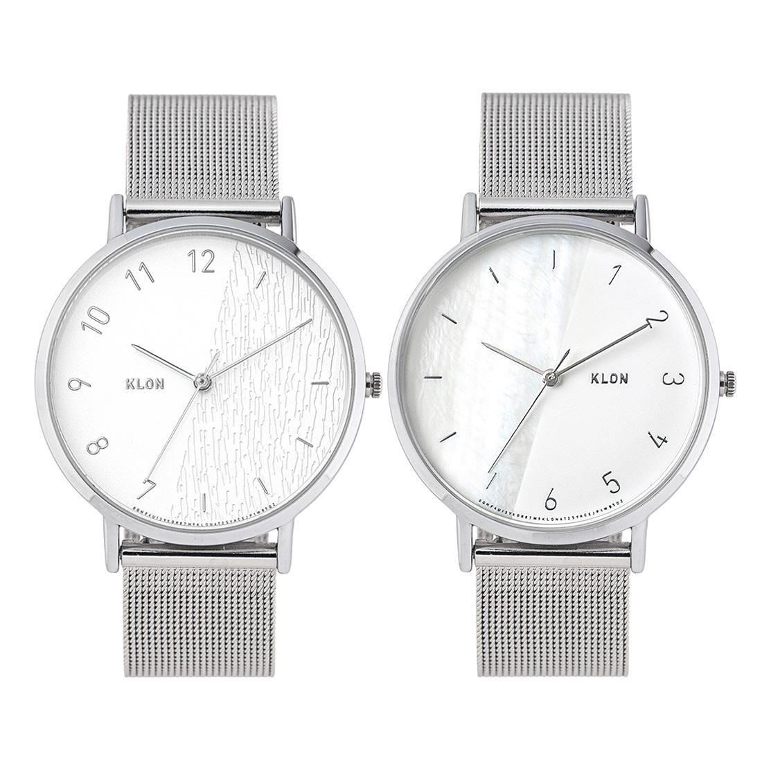 KLON CONNECTION HALFSHELL FIRSTHALFGRAIN LATTER -SILVER MESH- 38mm