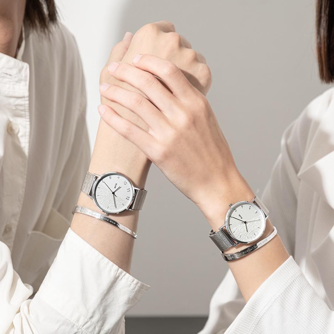 KLON BANGLE TRIANGLE SILVER カジュアル 腕時計