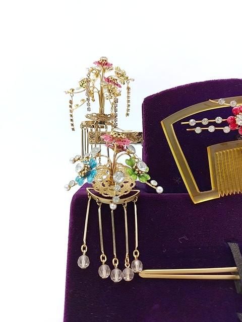 中古 リサイクル リユース 花嫁衣装 簪 かんざし セット 花嫁 中古 リサイクル リユース 花嫁衣装 簪 かんざし セット 花嫁