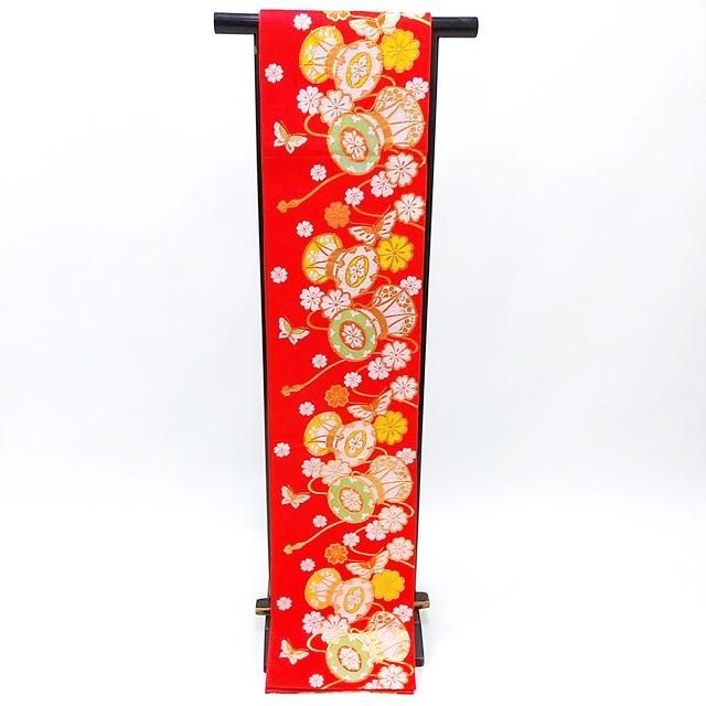 七五三 子供用 袋帯 中古 手結び帯 長帯 リユース 貸衣装処分 きもの道楽