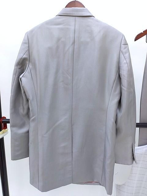 タキシード シルバー系 L－LLサイズ メンズ 中古 貸衣装処分
