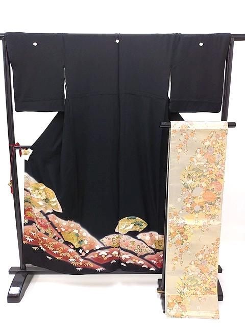 黒留袖 袋帯 コーデセット 40－60歳 M－Lサイズ 貸衣装