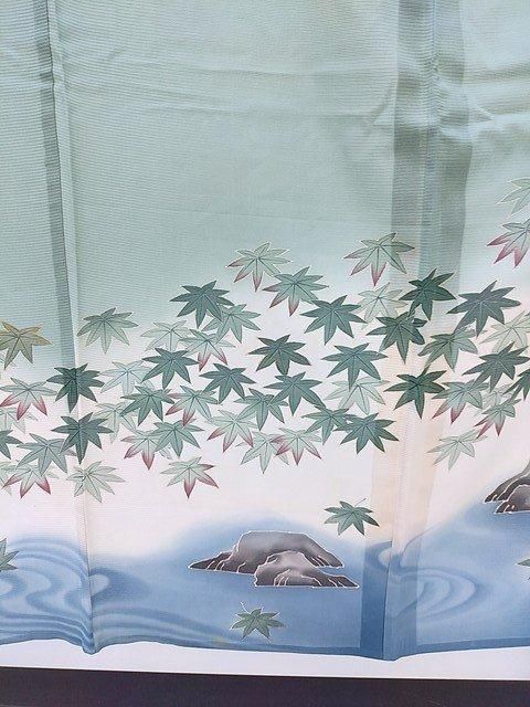 中古 貸衣装処分 訪問着 付け下げ Sサイズ 正絹 夏用きもの 中古 貸衣装処分 訪問着 付け下げ Sサイズ 正絹 夏用きもの