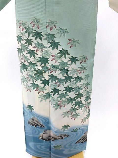 中古 貸衣装処分 訪問着 付け下げ Sサイズ 正絹 夏用きもの 中古 貸衣装処分 訪問着 付け下げ Sサイズ 正絹 夏用きもの