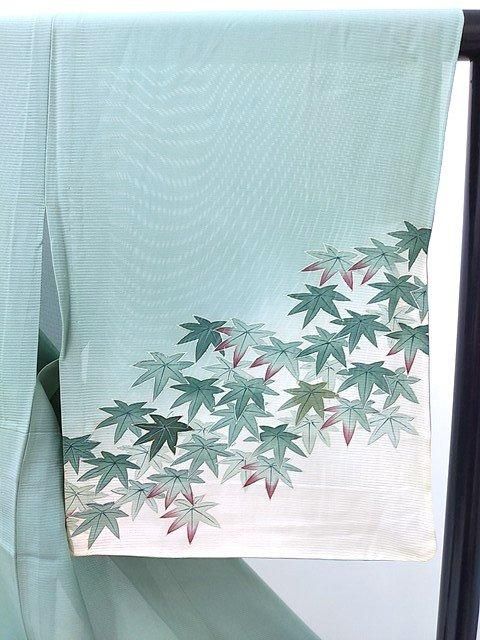 中古 貸衣装処分 訪問着 付け下げ Sサイズ 正絹 夏用きもの