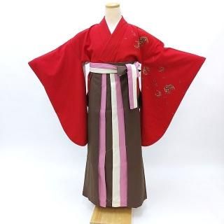 きもの道楽】卒業式袴 小振袖 袴 コーデセット きもの道楽】卒業式袴 小振袖 袴 コーデセット