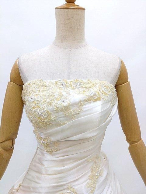 ウェディングドレス 中古 貸衣装処分品 9号 Mサイズ オフ ウェディングドレス 中古 貸衣装処分品 9号 Mサイズ オフ