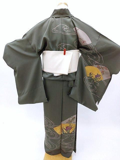 訪問着 付け下げ 仮絵羽 未仕立て 正絹 シルク M~Lサイズ 訪問着 付け下げ 仮絵羽 未仕立て 正絹 シルク M~Lサイズ
