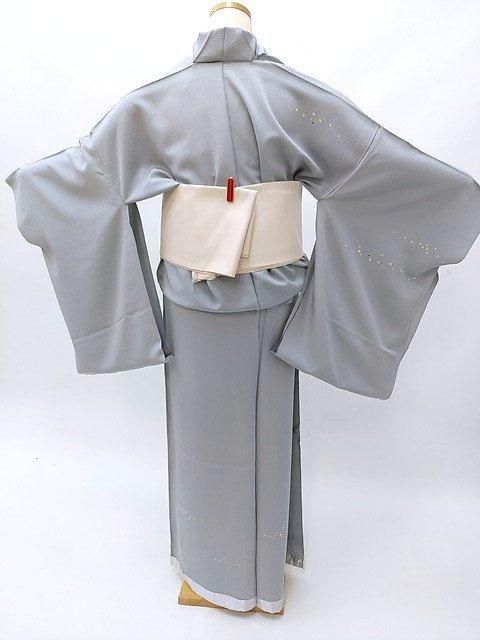 訪問着 付け下げ 仮絵羽 未仕立て 正絹 シルク M～Lサイズ