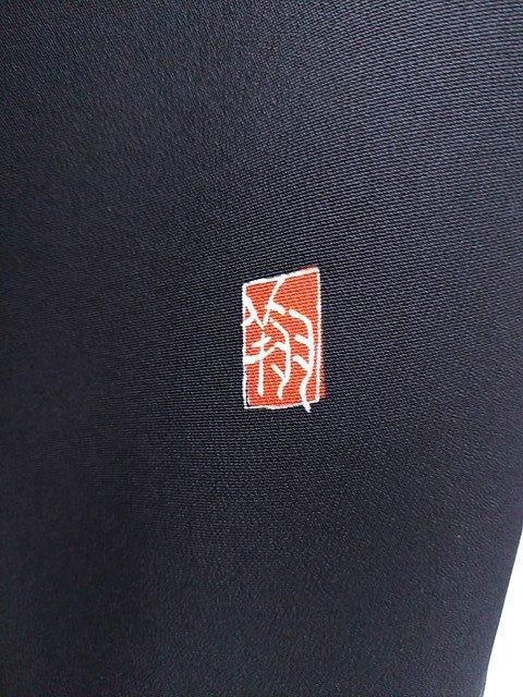 黒留袖 仮絵羽 未仕立て 正絹 シルク M~Lサイズ 鳳凰柄 黒留袖 仮絵羽 未仕立て 正絹 シルク M~Lサイズ 鳳凰柄