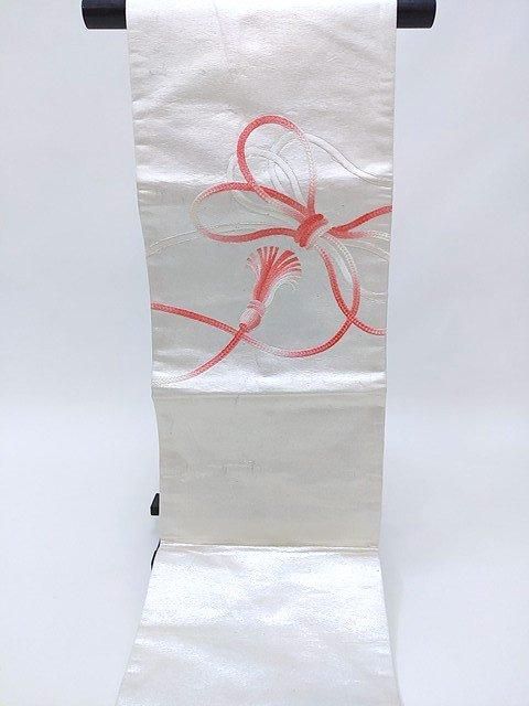 モダン麻の葉＊モノトーン 未使用名古屋帯 A641 | kimono tento
