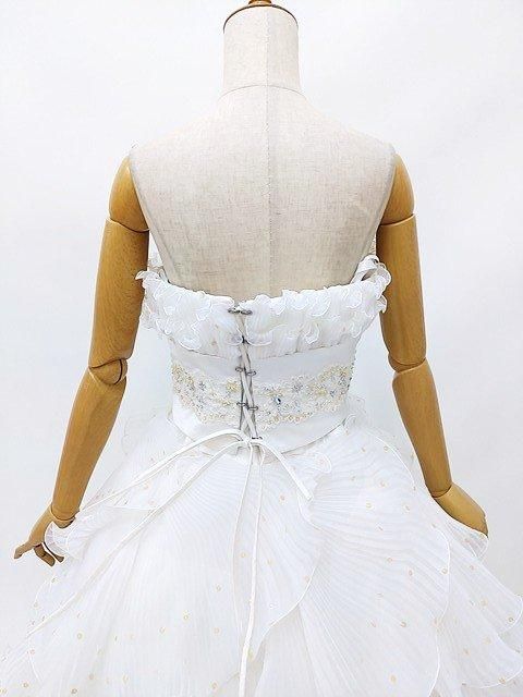 中古 貸衣装処分 ウェディングドレス 11号 Lサイズ ロング 中古 貸衣装処分 ウェディングドレス 11号 Lサイズ ロング