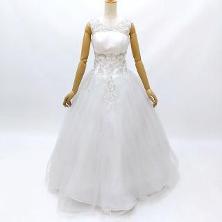 中古 貸衣装処分 ウェディングドレス 9号 Mサイズ 海外 中古 貸衣装処分 ウェディングドレス 9号 Mサイズ 海外