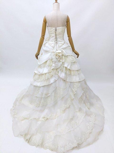 ウェディングドレス 中古 貸衣装処分 Lサイズ 9号~13号 ウェディングドレス 中古 貸衣装処分 Lサイズ 9号~13号