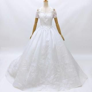 貸衣装処分品 ウェデイングドレス WH38 7TT 中古 貸衣装処分 リユース ウェディングドレス Lサイズ 11号