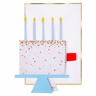 【MeriMeri】HAPPY　BIRTHDAY　ケーキ　バースデイカー（16-0201H）