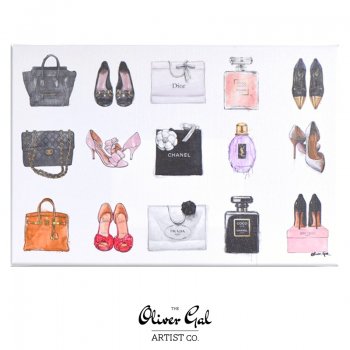 【Oliver Gal Art】 Fashion Chart 　(14519)