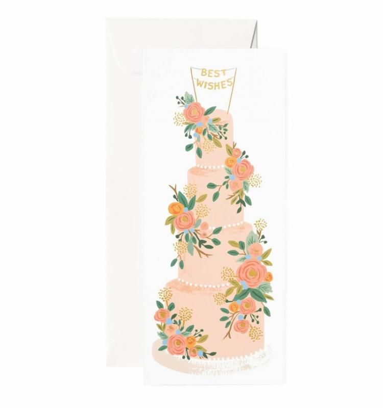 Rifle Paper ランドスケープカード Tall Wedding Cake トールウェディングケーキ G1w002