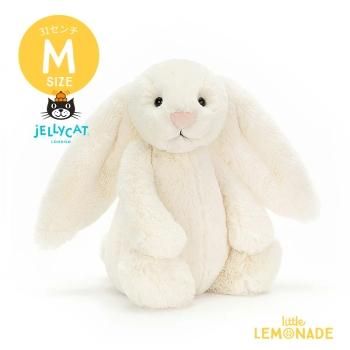 ͽʤJellycat ꡼åȡ Bashful Cream Bunny M ꡼ ۥ磻  Хˡ ̤    (BAS3BCN) ʡ