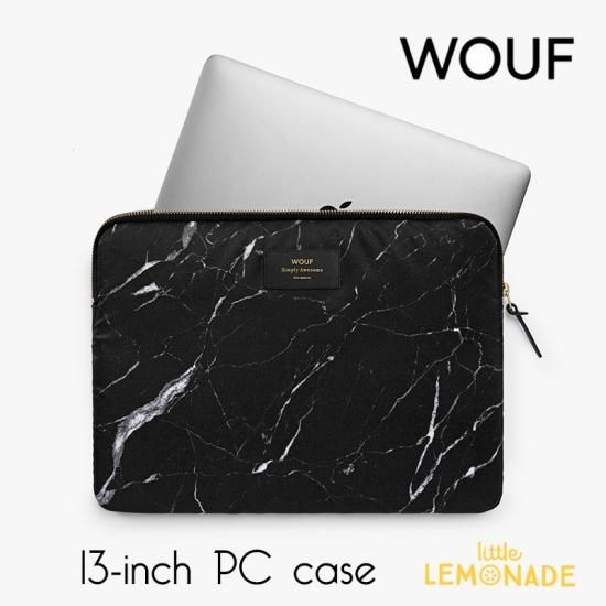 Wouf 13インチ Pcケース Black Marble パソコン用スリーブ Macbook Pro 13inch Pc Sleeve 黒 大理石柄 石 マーブル 大理石 おしゃれ レディース ノートブック Notebook ラップトップケース Woouf あす楽 リトルレモネード Wouf 13インチ Pcケース Black Marble パソコン用スリーブ Macbook Pro 13inch Pc Sleeve 黒 大理石柄 石 マーブル 大理石 おしゃれ レディース ノートブック Notebook ラップトップケース Woouf あす楽 リトルレモネード