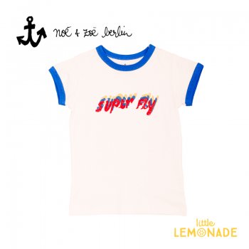 【Noe & Zoe】 SUPER FLY 半袖 Tシャツ 【6歳】 子供服 トップス 夏服 (S19020)　SS  ◆SALE