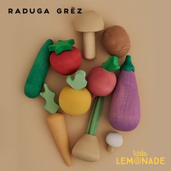 【Raduga Grez】 ベジタブル 10セット 野菜 ロシア製 積み木 木製 おもちゃ 自然 おままごと 【Vegetables set】 RG02003
