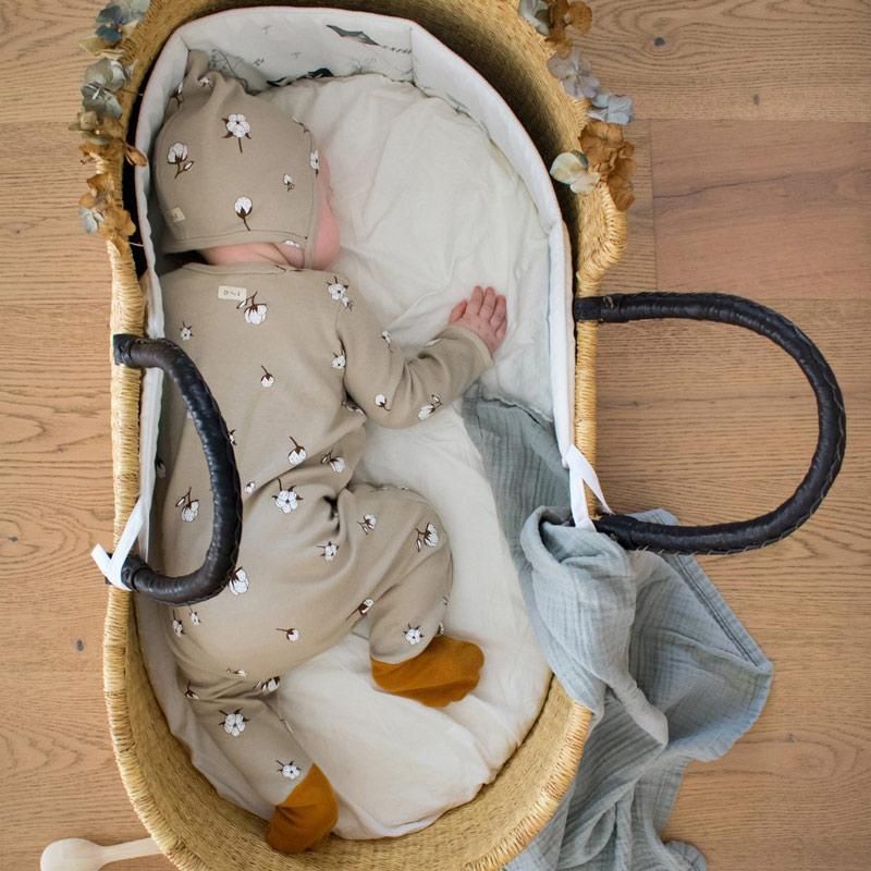 organic zoo オーガニックズー コットンフラワー　ロンパース　オリーブ organic zoo オーガニックズー コットンフラワー ロンパース