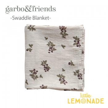 garbo&friends ֥󥱥åȡ֥å٥꡼ ⥹󥳥åȥ  ٥ӡ лˤ Blackberry Muslin Swaddle Blanket