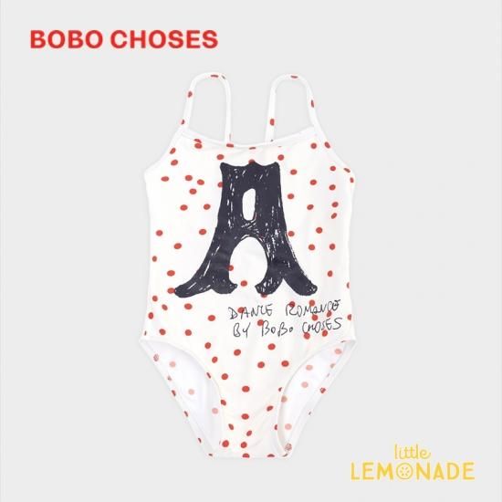 【BOBO CHOSES】 A Dance Romance 水着 ワンピース【4-5歳/6-7歳/8-9歳】 Dots Swimsuit 2020SS  女の子用水着 水遊び プール スイミング 子供服 キッズ服 KIDS タンゴ スイムウェア あす楽 リトルレモネード 12001155 ボボショーズ 